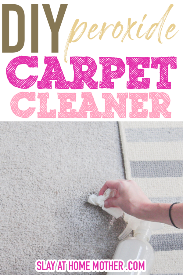 DIY Carpet Cleaning Solution (How To Spot Clean Carpet)
