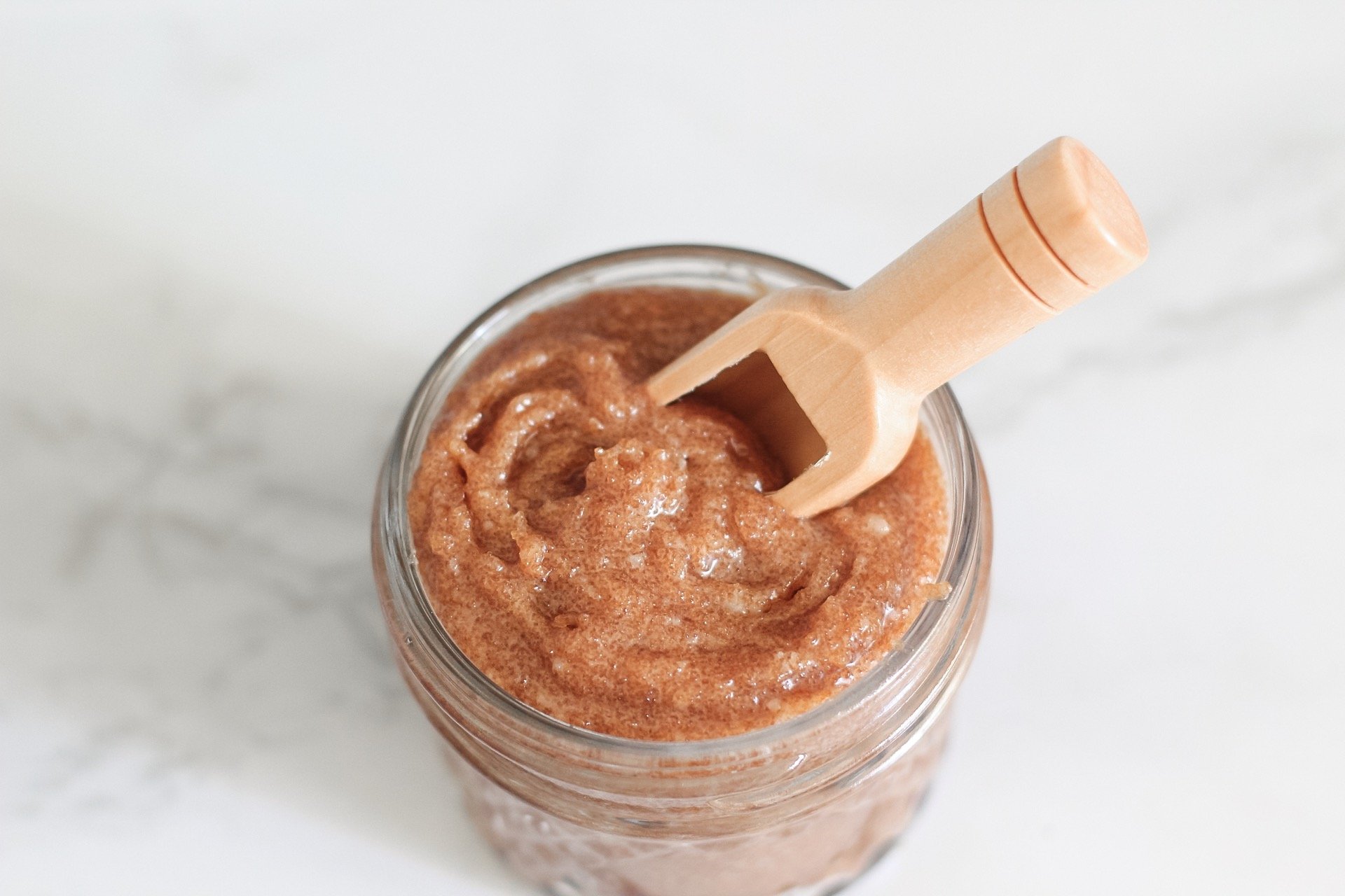 DIY Sugar Scrub With Coconut, Vanilla, and Brown Sugar