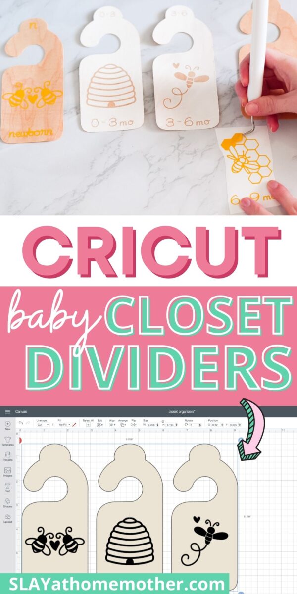 DIY Baby Closet Dividers With The Cricut Explore Air 2