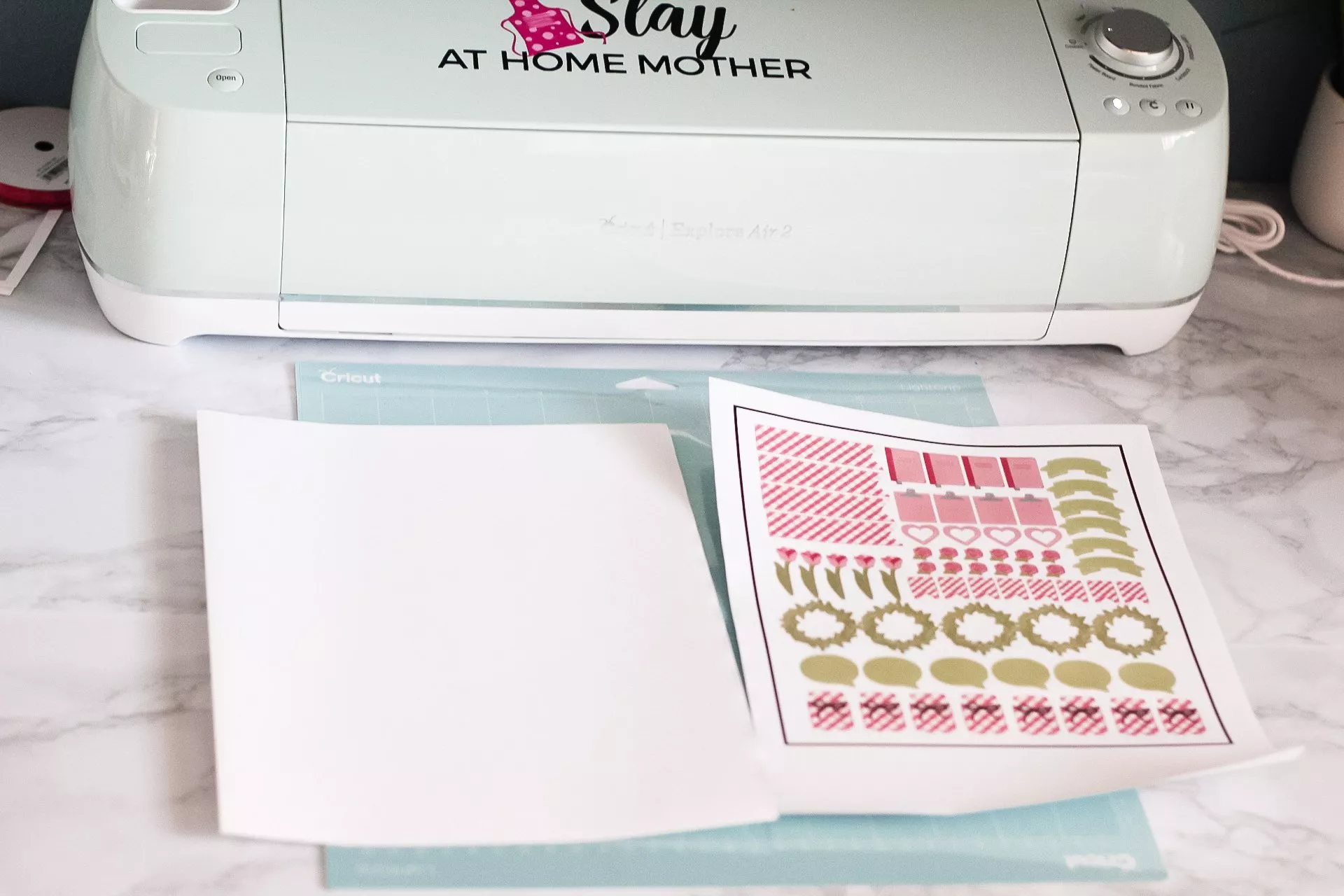 cricut print and cut materials