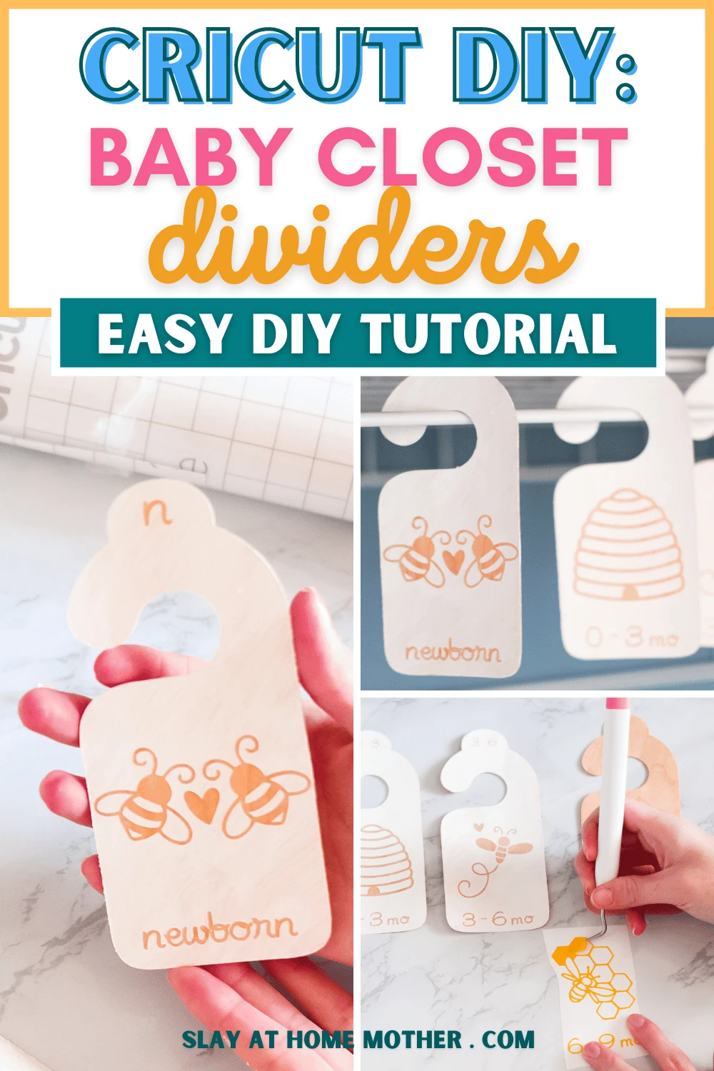 cricut closet dividers diy