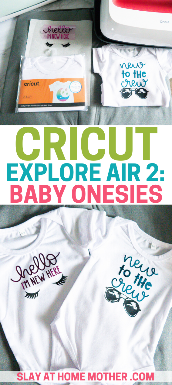 cricut explore air 2 project onesies