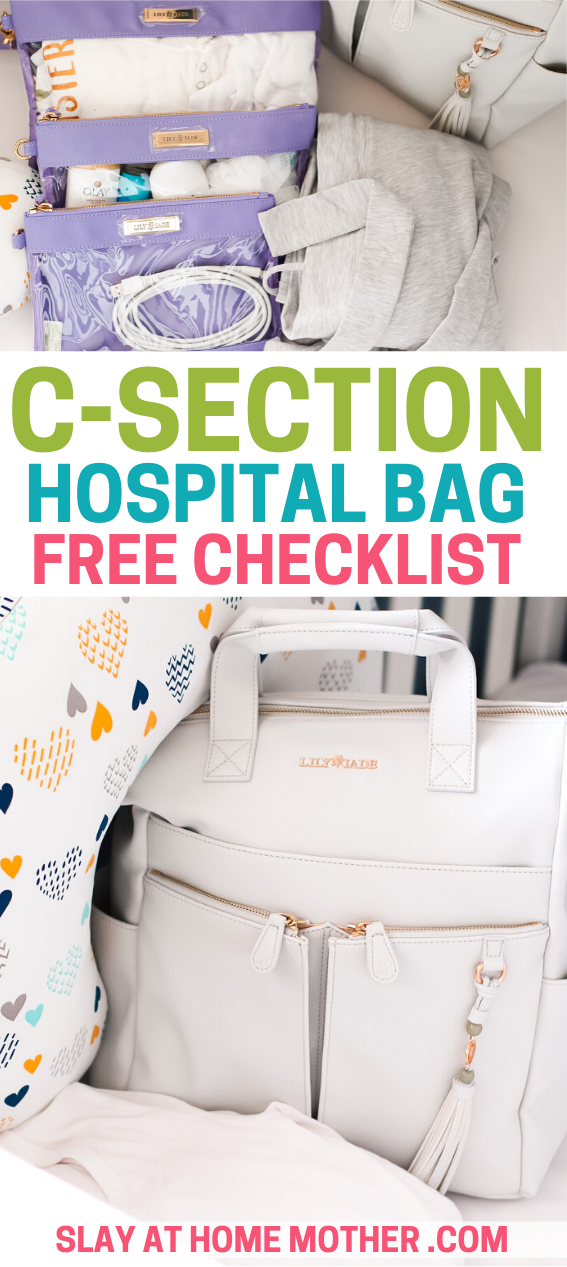 C Section Hospital Bag Checklist From A Mom Who s Had Three