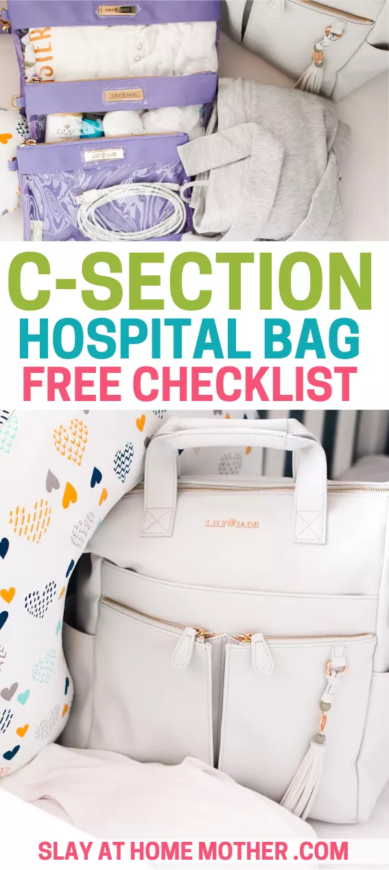 csection hospital bag checklist