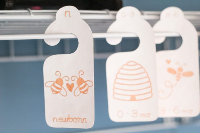 DIY Baby Closet Dividers With The Cricut Explore Air 2