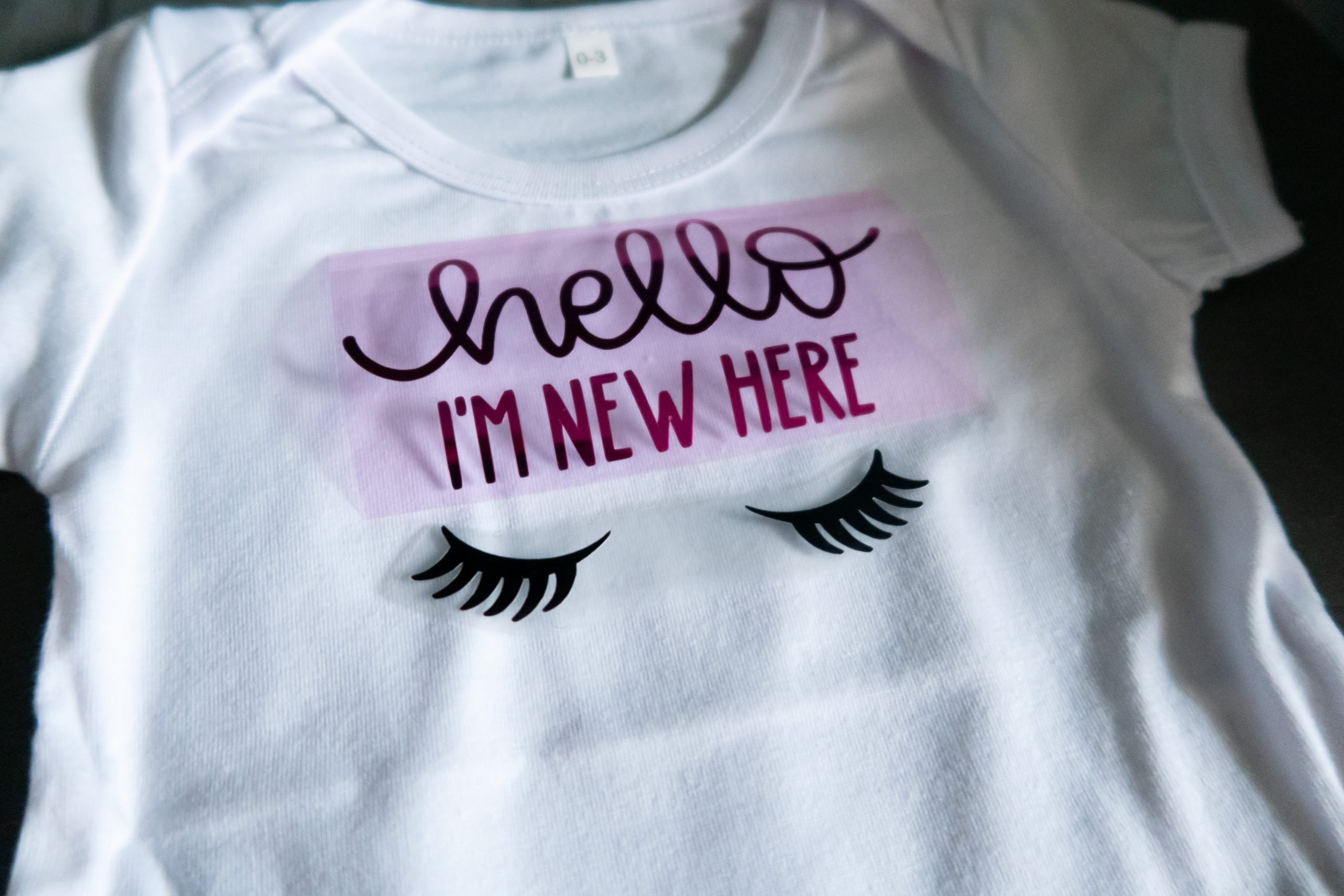 Cricut SportFlex IronOn (Easy DIY Baby Onesies)