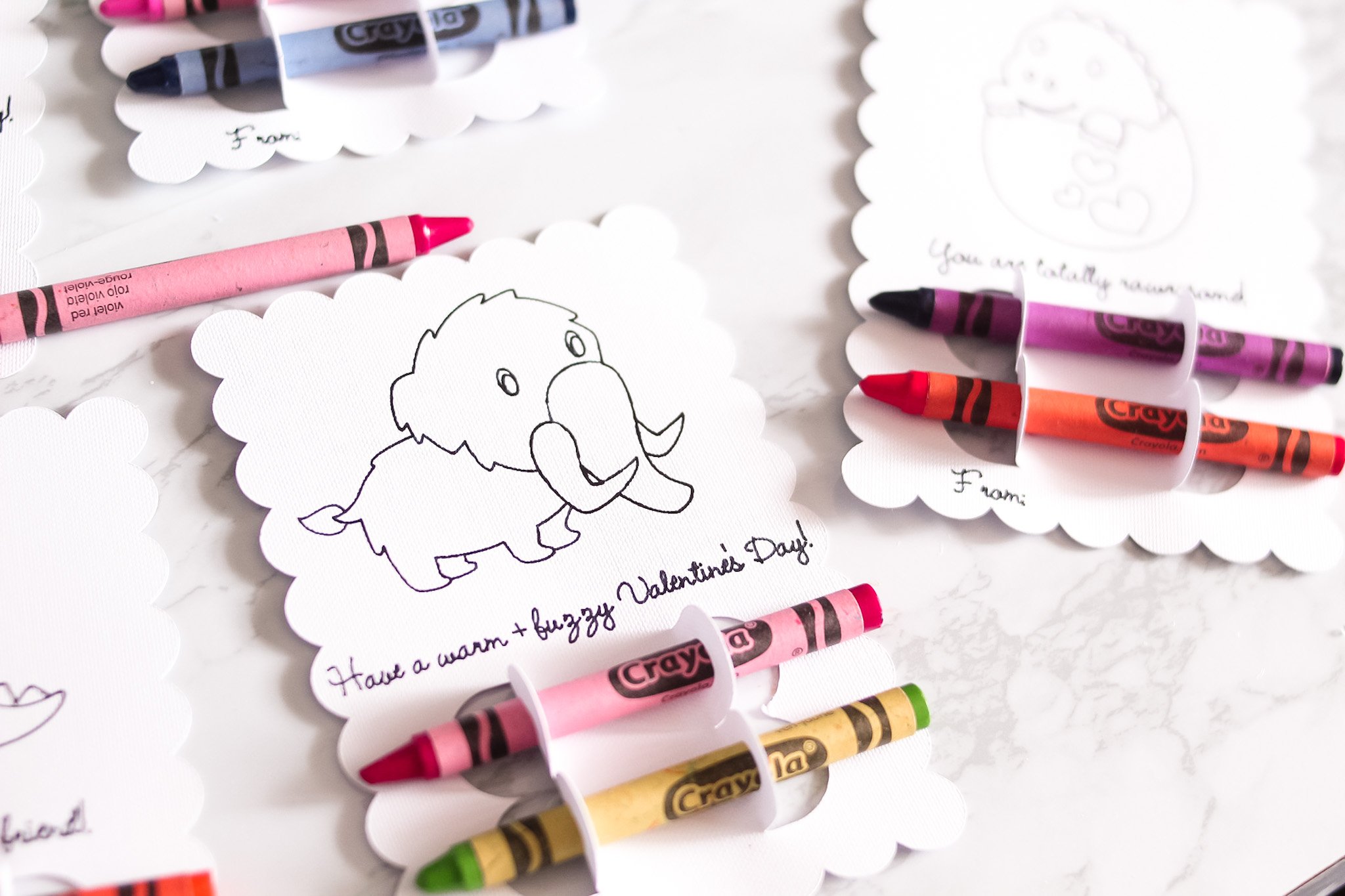 Diy Dino Mite Valentine S Day Coloring Cards Slay At Home Mother