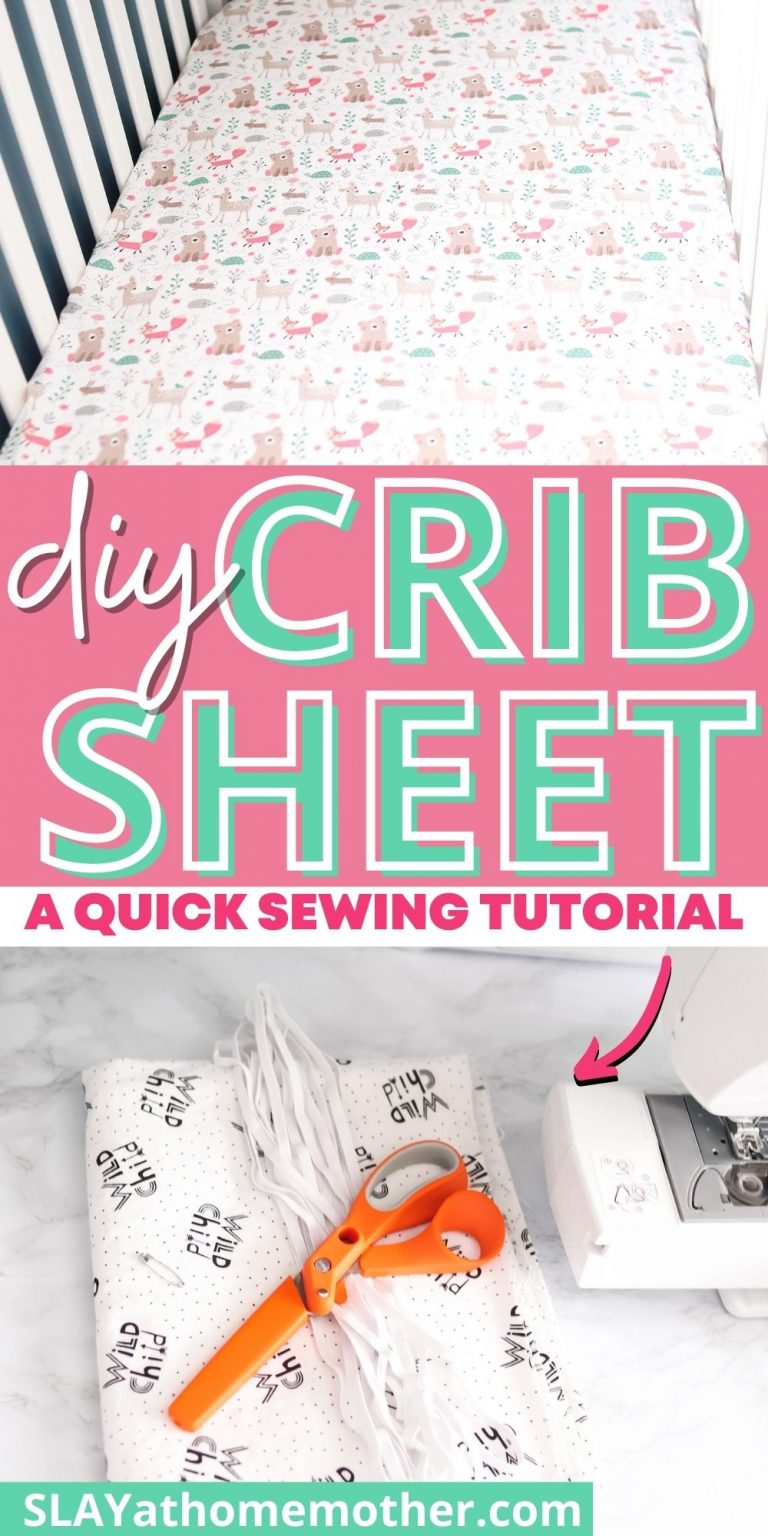 How To Make A Crib Sheet (An Easy Sewing Tutorial)