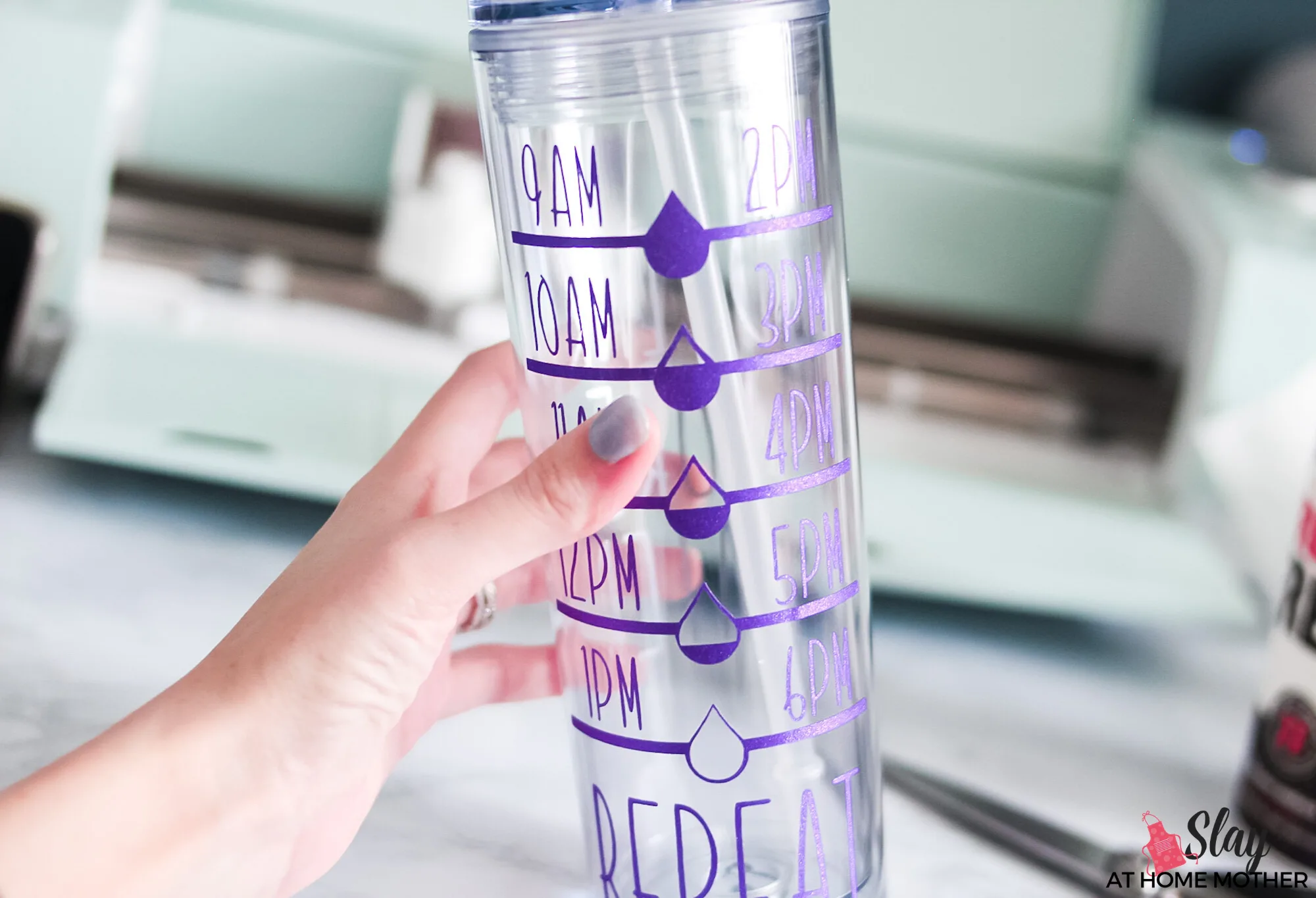 Water Bottle Tracker Decal, Hydration Tracker Decal, Water Intake