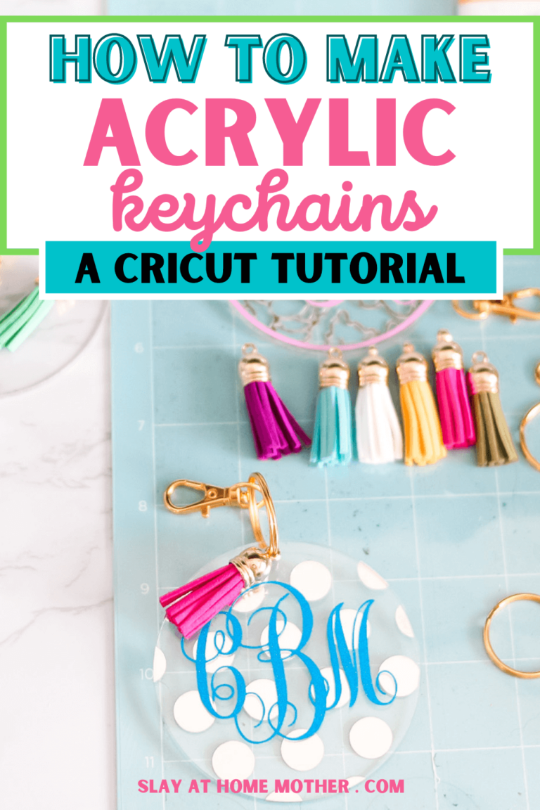 How To Make Acrylic Keychains with your Cricut