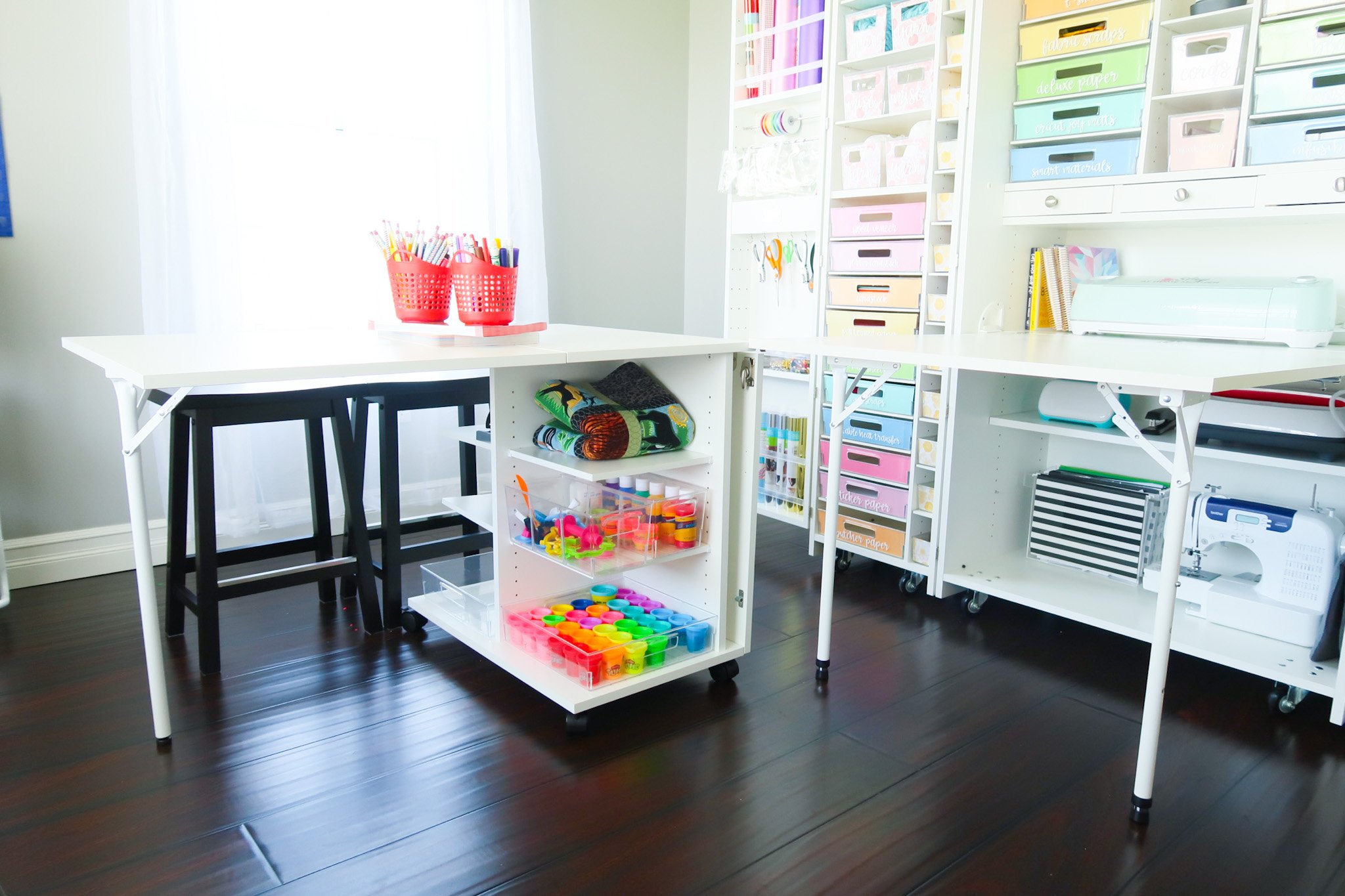 DreamBox Is A Storage Cabinet Meets Workspace For Crafters - ScrapBox Craft  Room Organizers