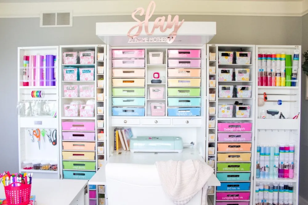 DreamBox Is A Storage Cabinet Meets Workspace For Crafters - ScrapBox Craft  Room Organizers