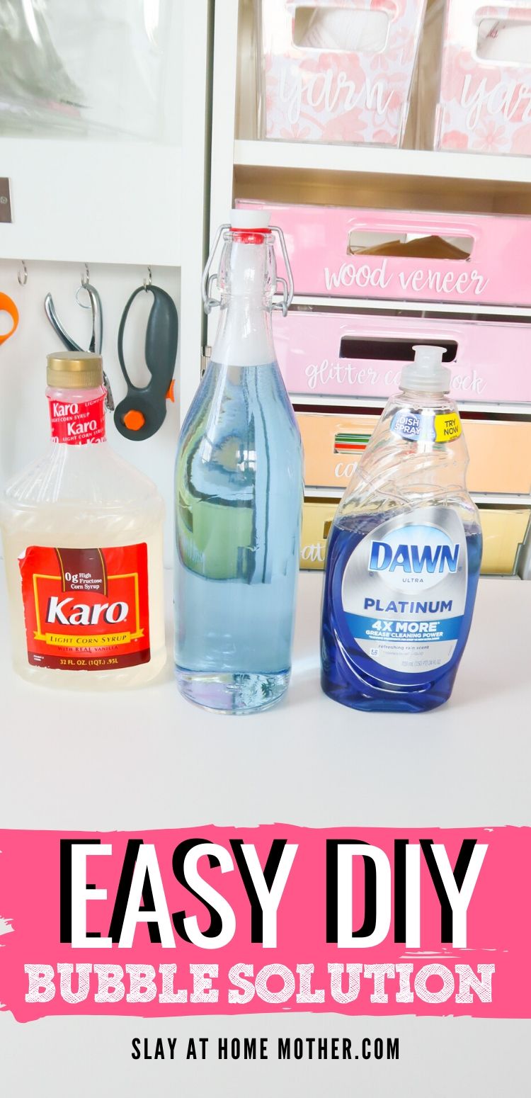The Best Diy Bubble Solution Slay At Home Mother