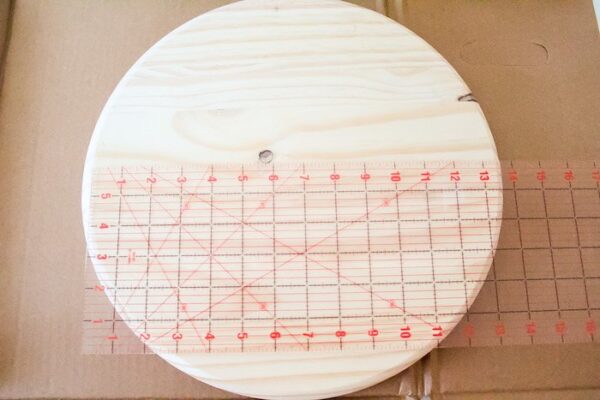 DIY Round Wood Door Sign - A Cricut Tutorial