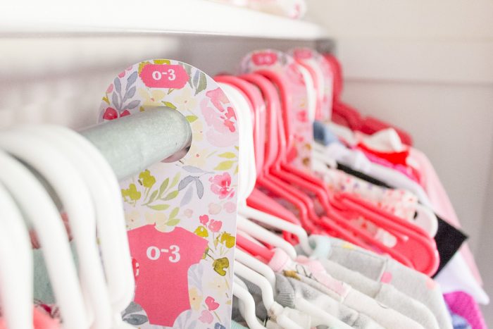 Cricut Tutorial DIY Closet Dividers