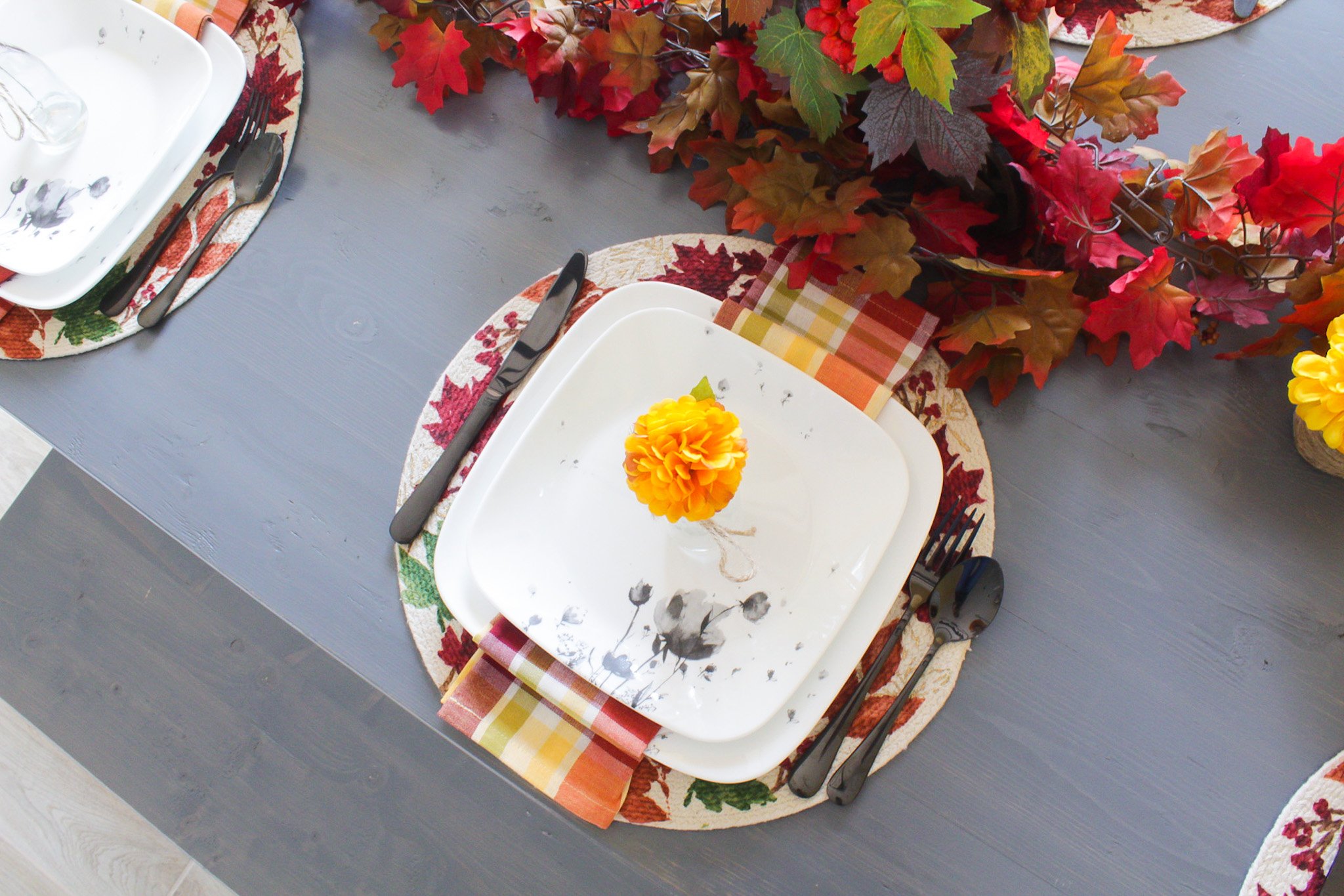 Easy Fall Tablescape With Christmas Tree Shops – 2020