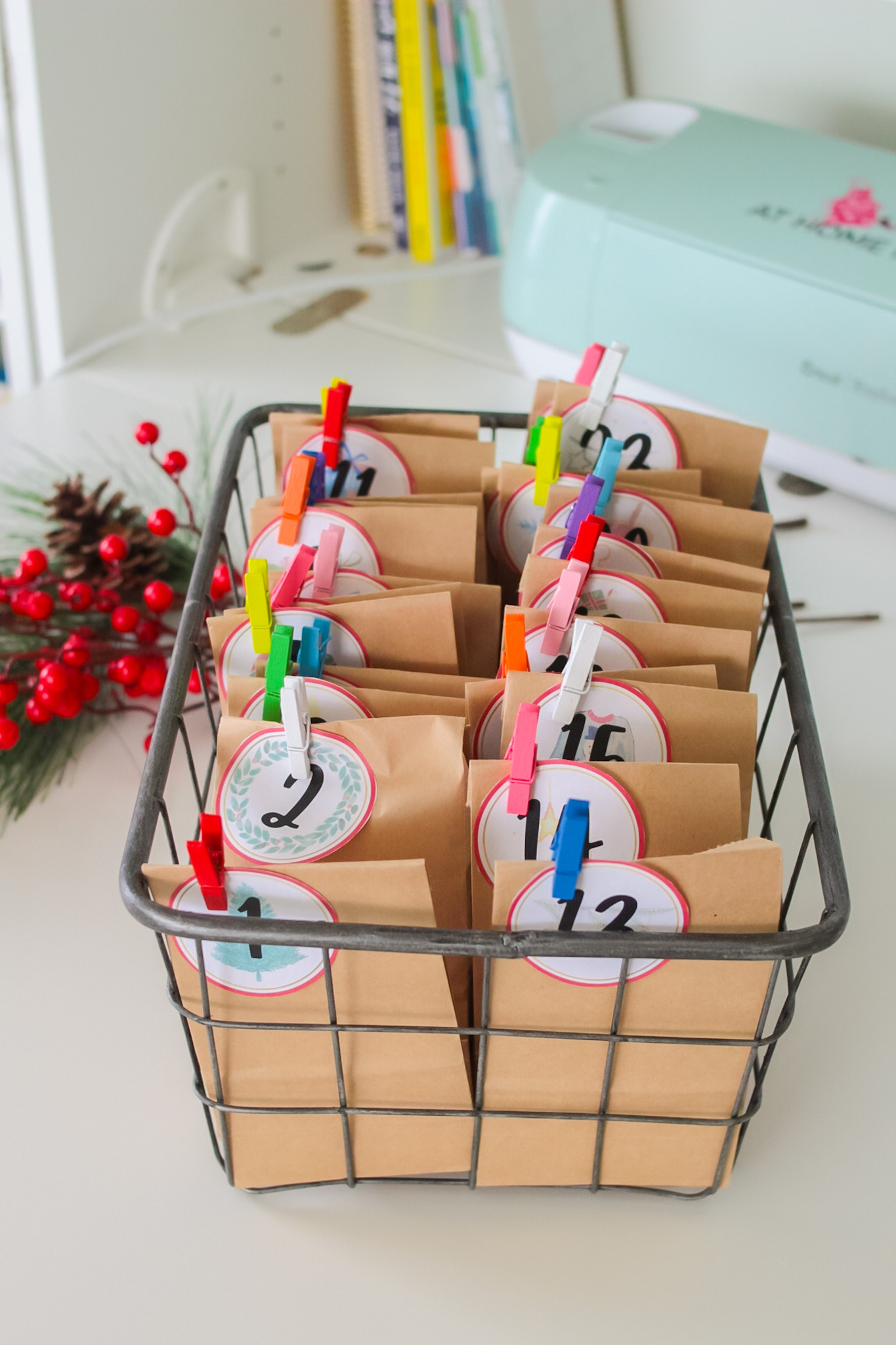 Advent Calendar Numbers Printable Slay At Home Mother