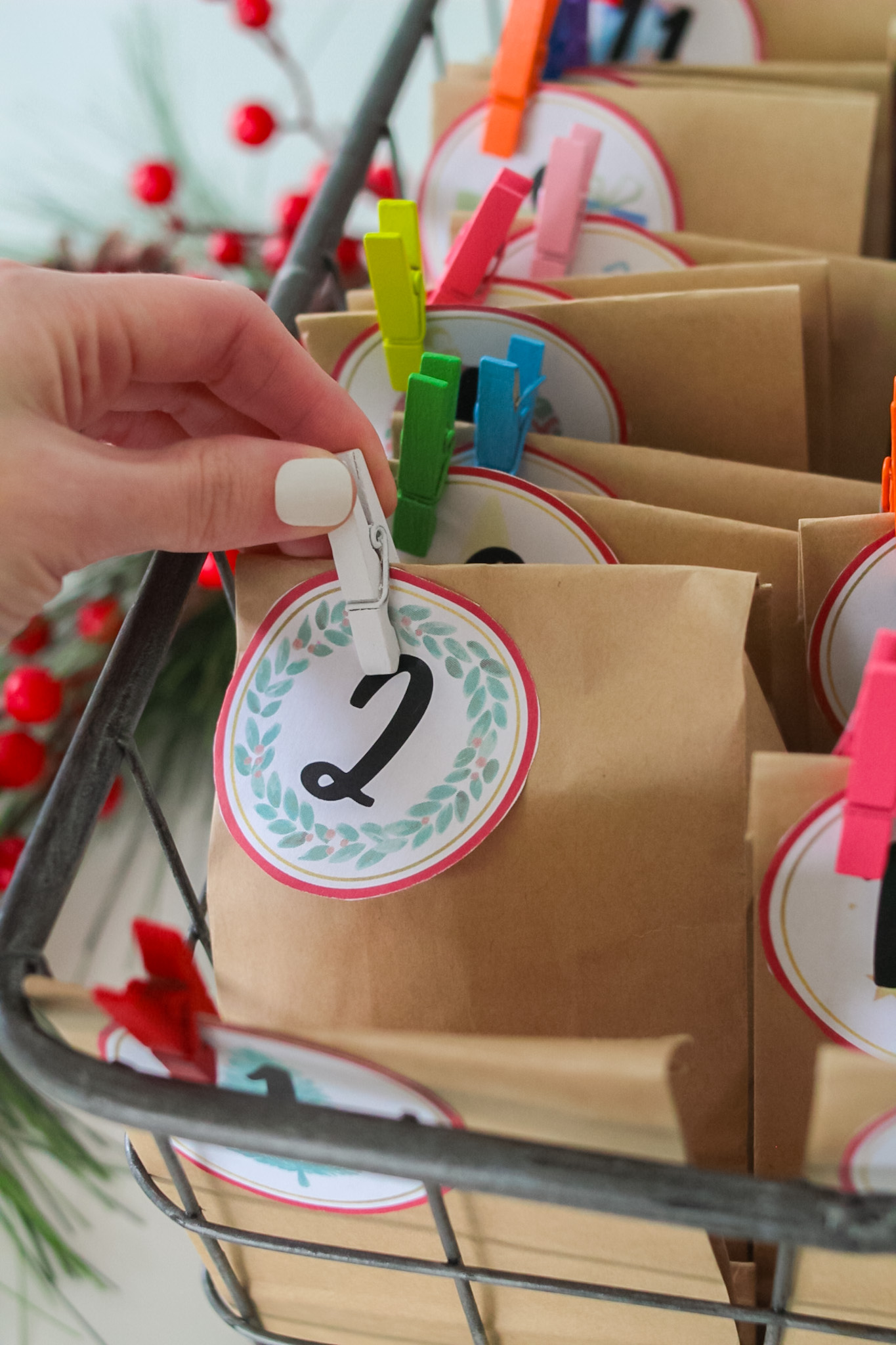 Advent Calendar Numbers Printable Slay At Home Mother