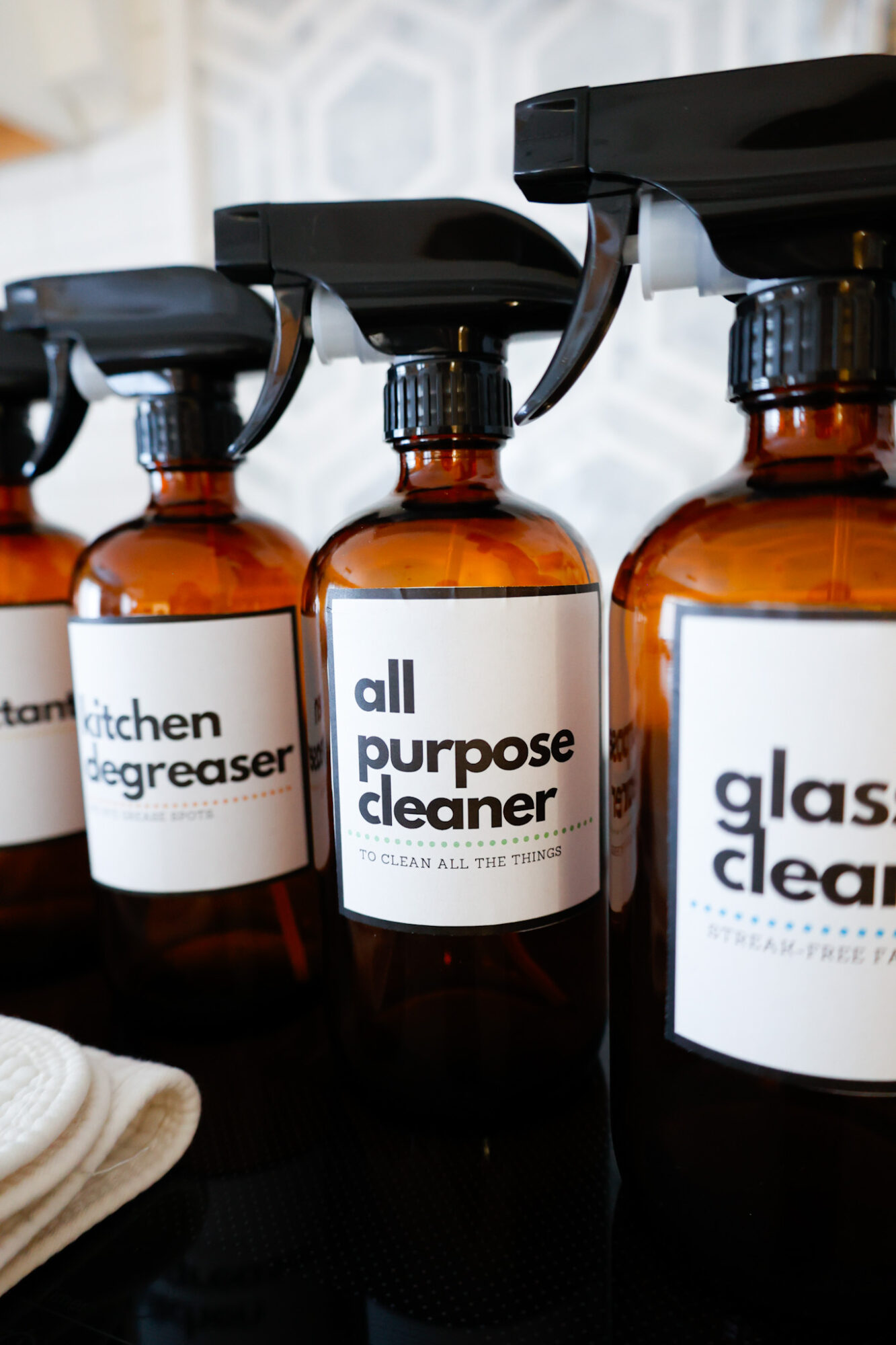 Cleaning labels off bottles