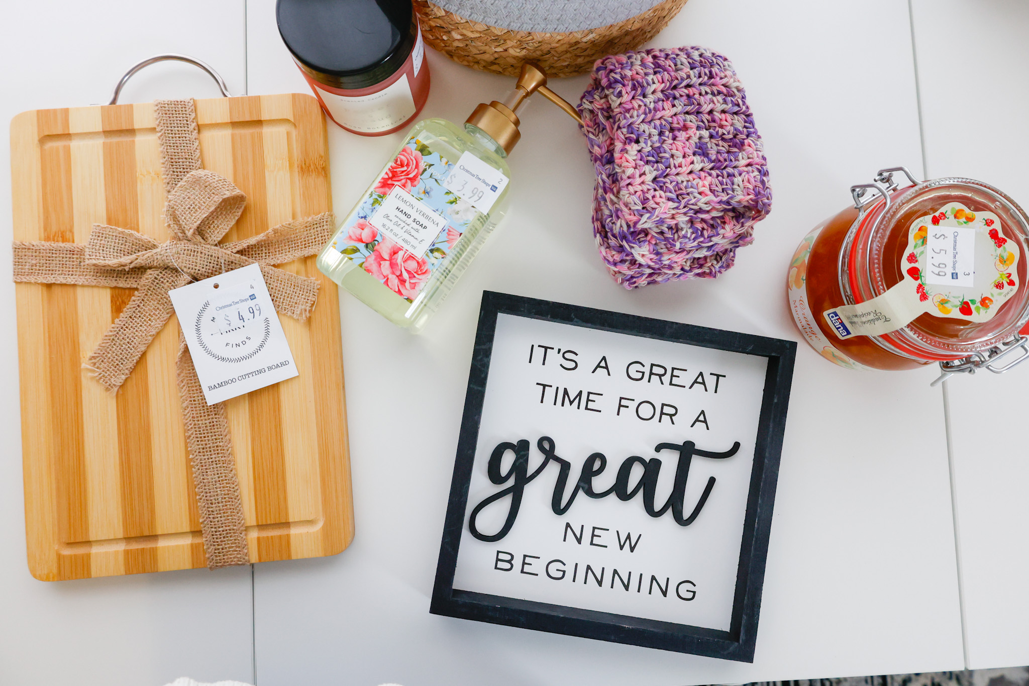 New Neighbor Gift Ideas - Gift Basket Goodies To Give Your New