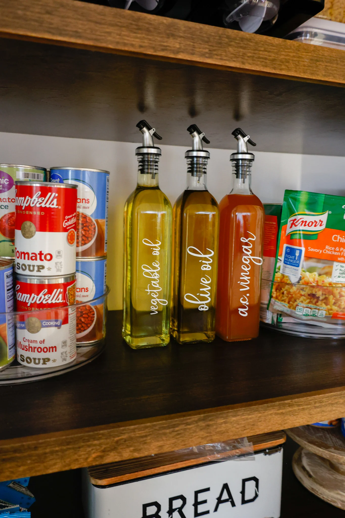 cabinet organization ideas for pantry items