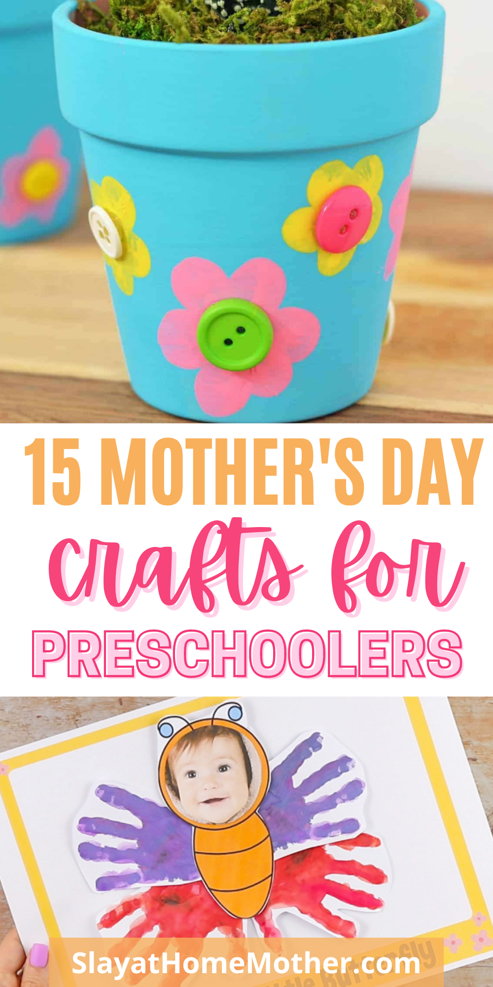 15 Preschool Mother's Day Crafts