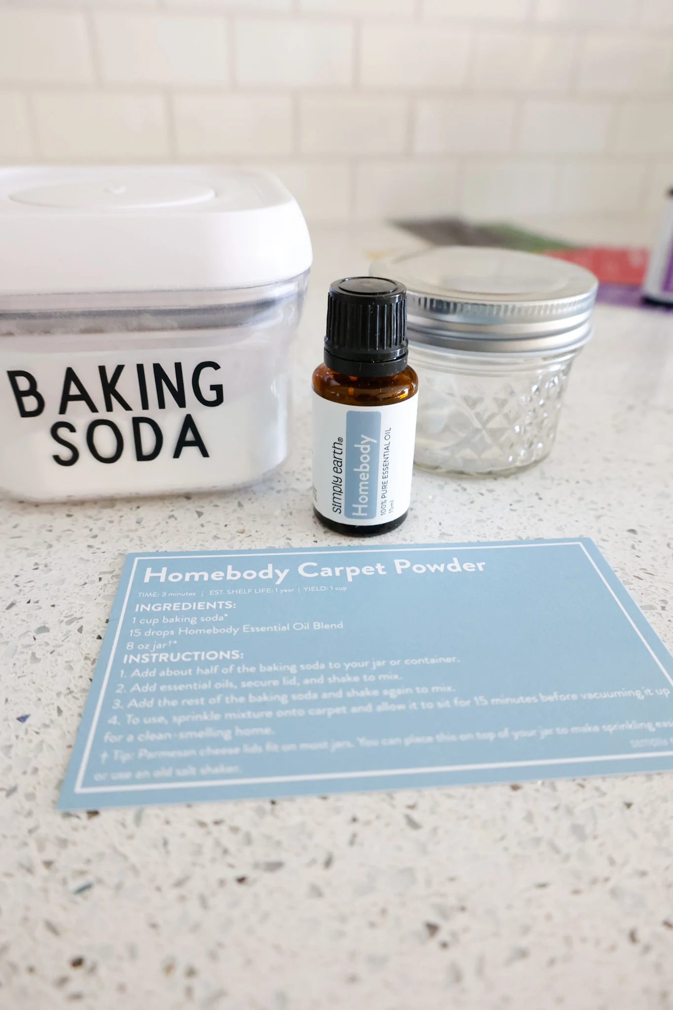 simply earth carpet powder recipe ingredients