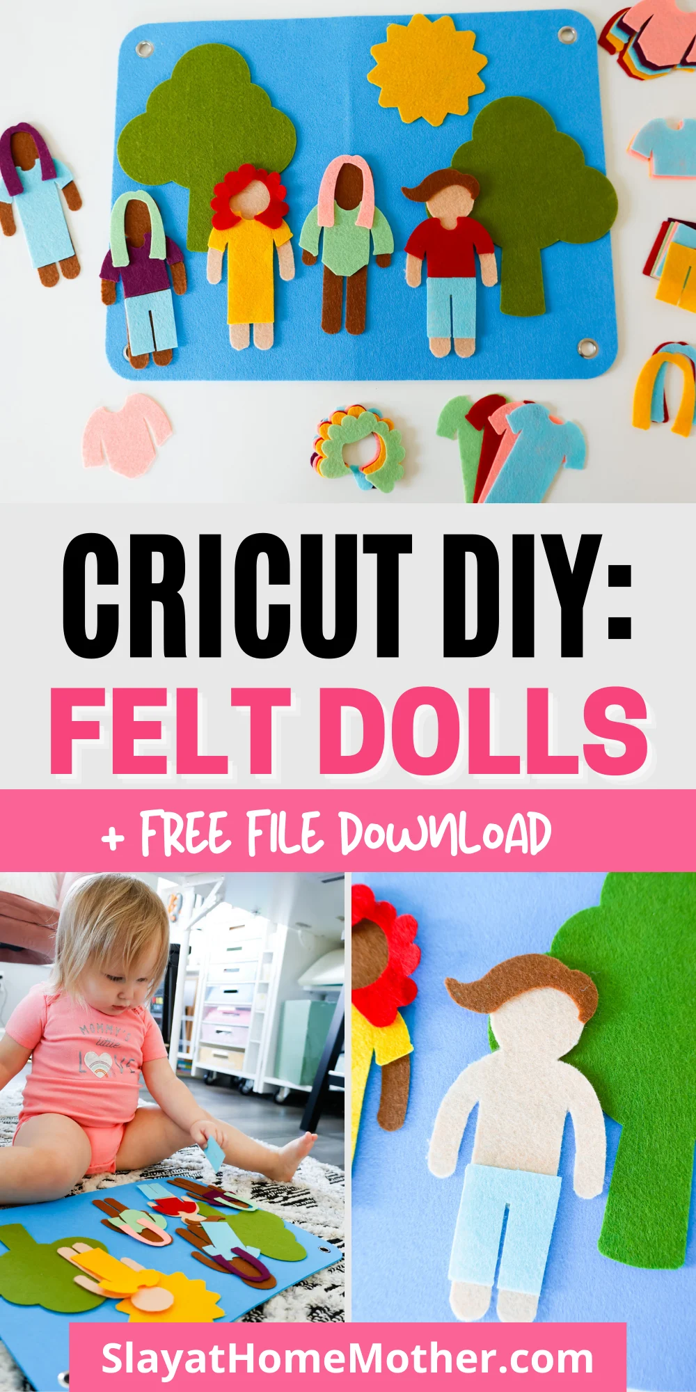 How To Make Felt Dolls With The Cricut Maker