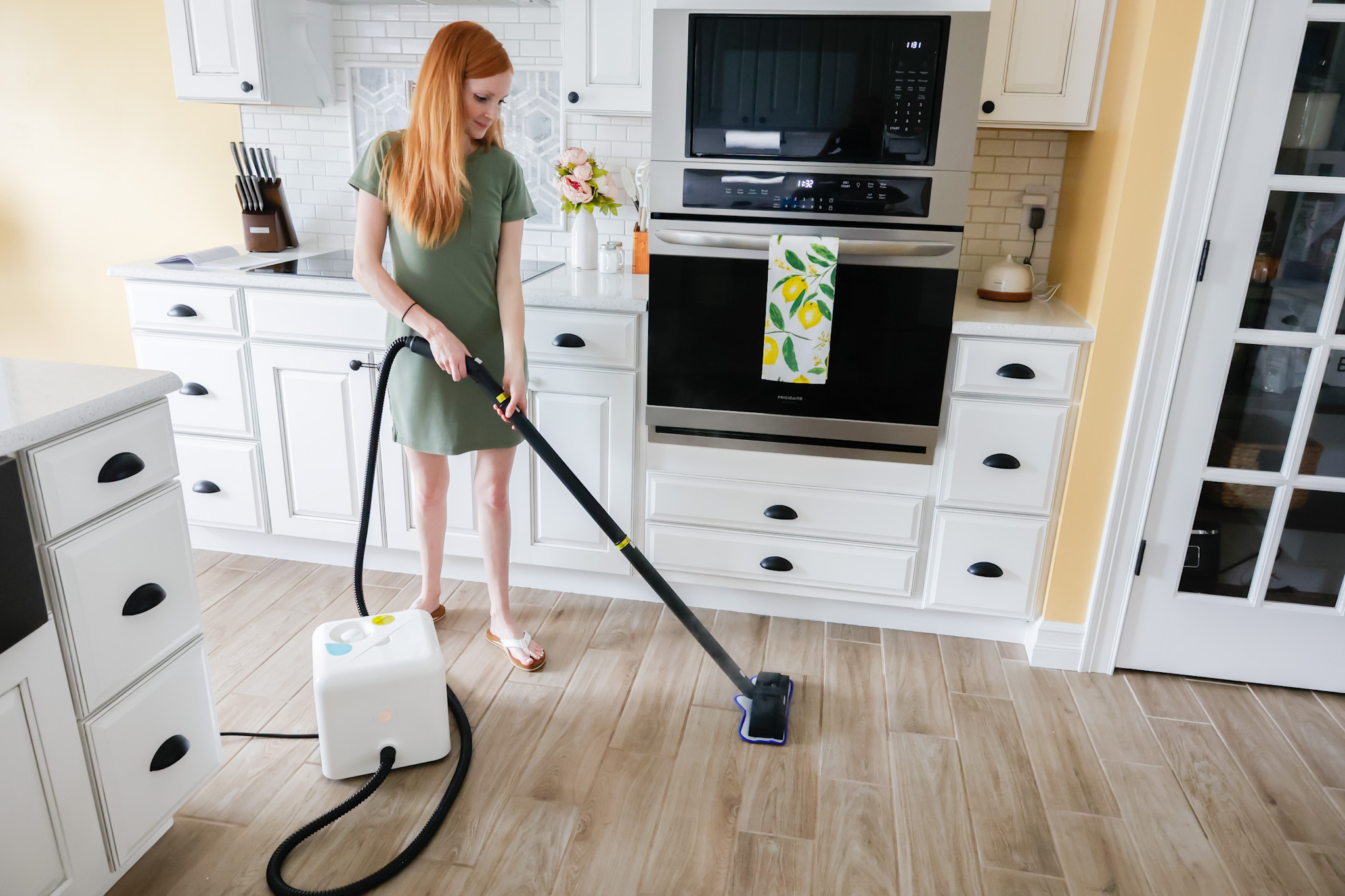 Did you know that it's totally safe to steam clean your suede/leather , steam cleaner