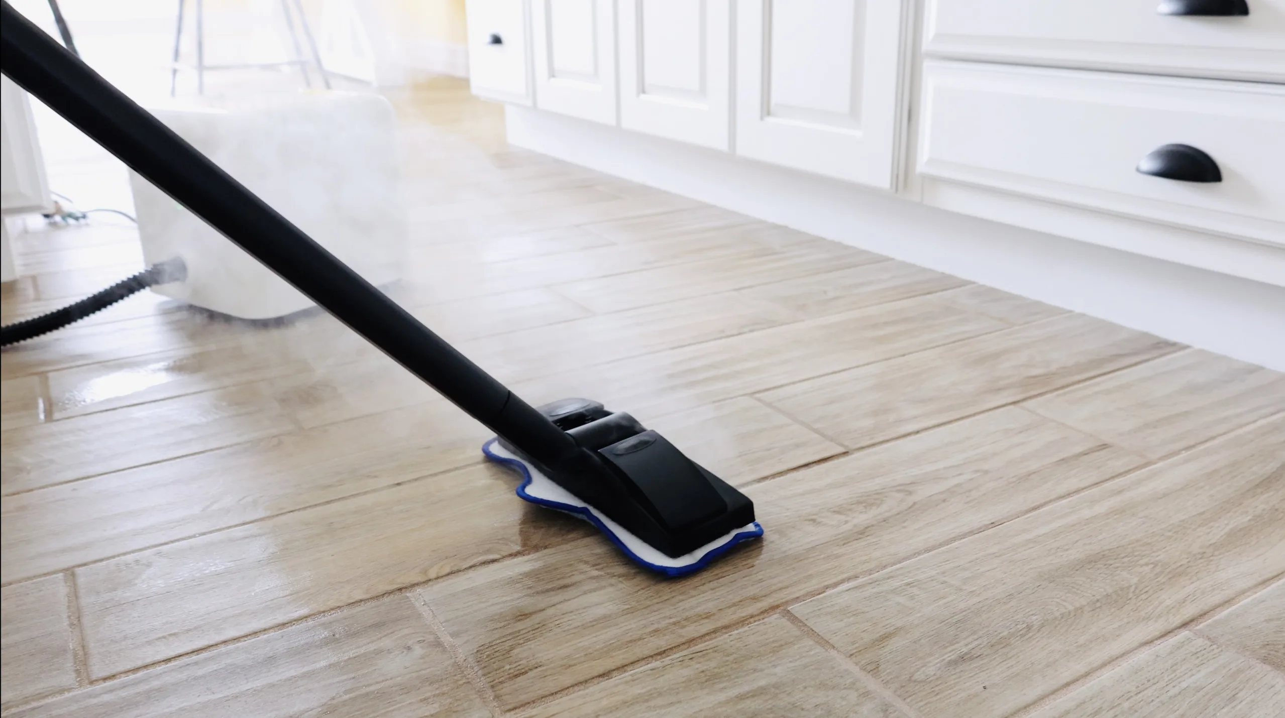 How to Clean Textured Tile Flooring the Easy Way: With Steam!