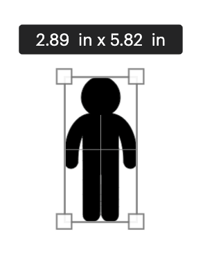 felt doll measurements design space