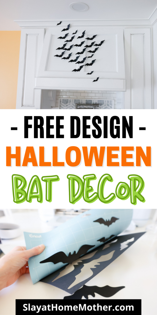 DIY Halloween Bat Decor - 5 Minute Craft - Slay At Home Mother