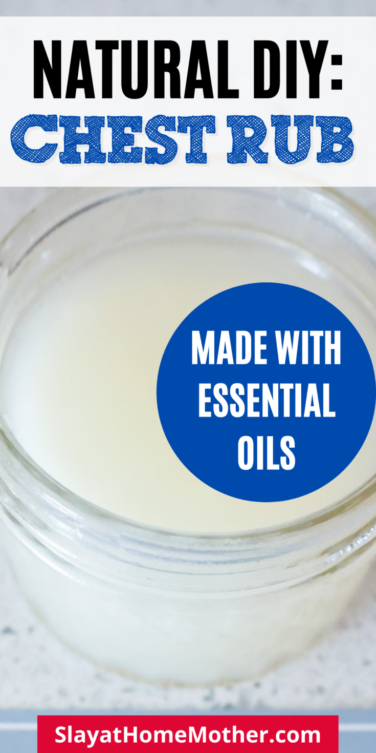 DIY Chest Rub With Essential Oils