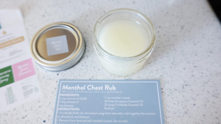 DIY Chest Rub With Essential Oils