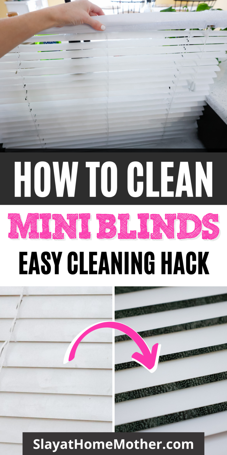 How To Clean Blinds Easy Cleaning Hack! Slay At Home Mother