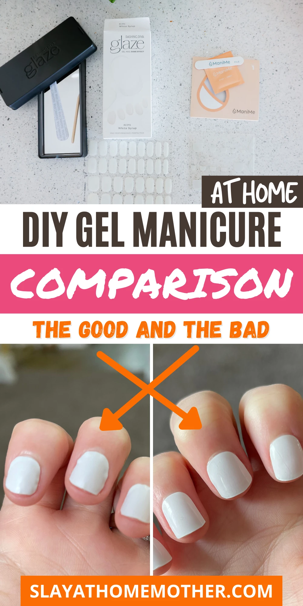 Gel Manicure At Home: ManiMe Vs. Dashing Diva - Slay At Home Mother