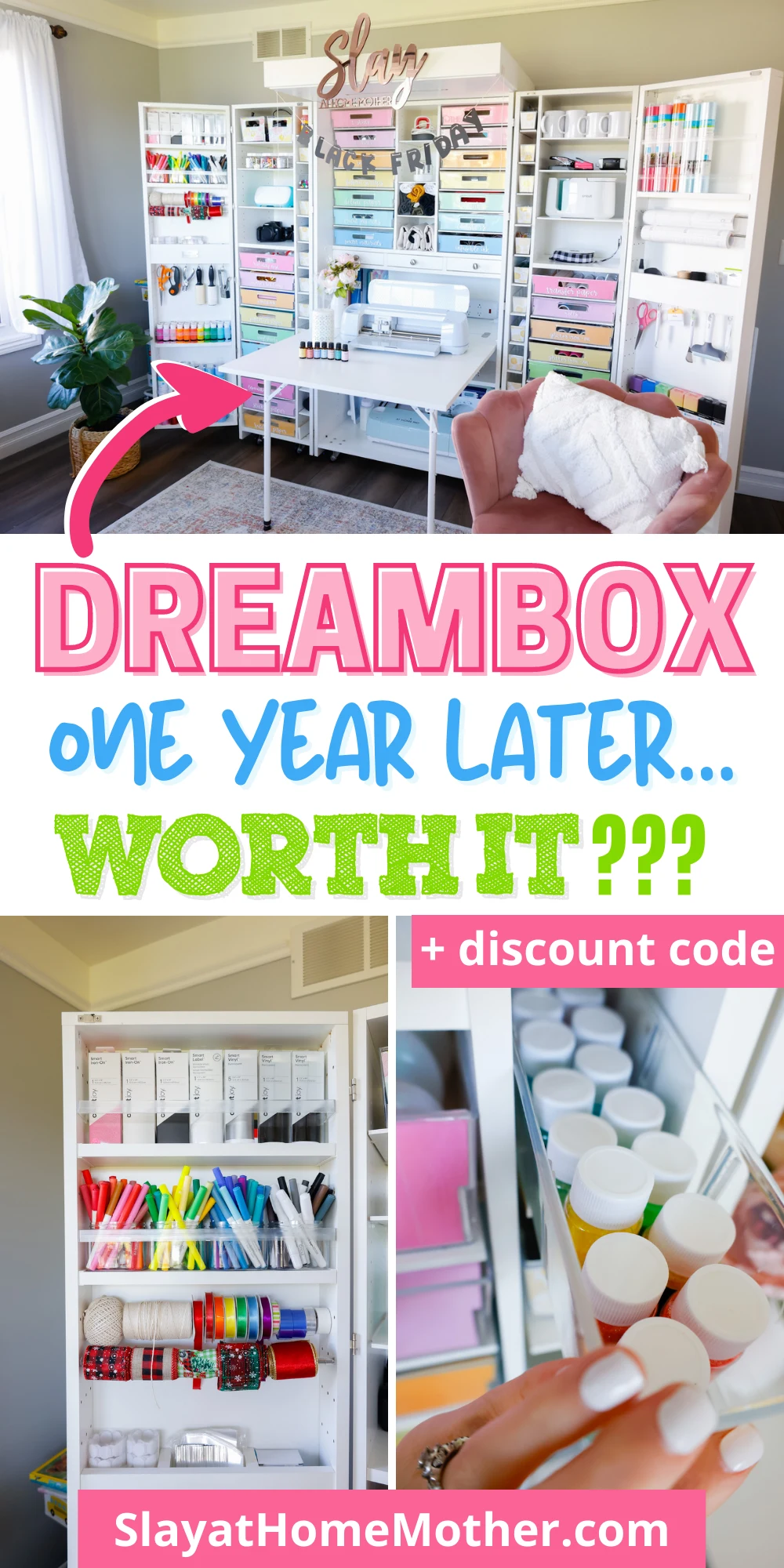 2023 DreamBox Craft Storage Cabinet Review - Color Me Crafty