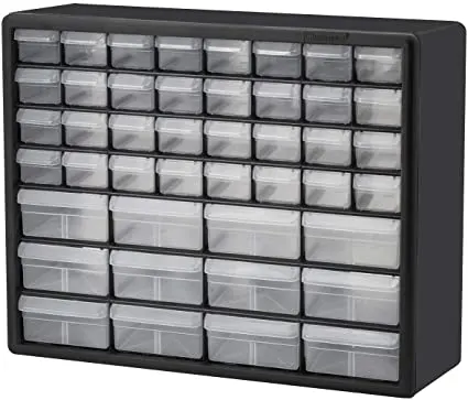 big drawer cabinet with drawers for small toys and legos