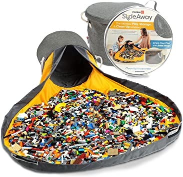 play mat and lego storage container combination