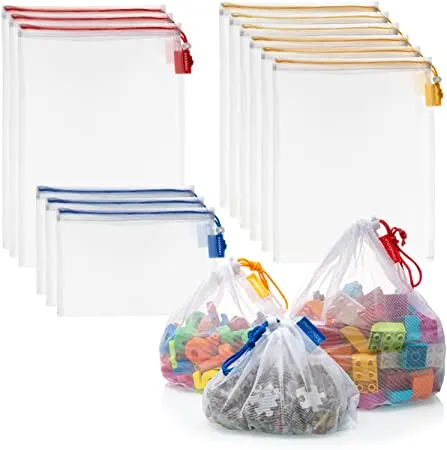 lego mesh bags with drawstring