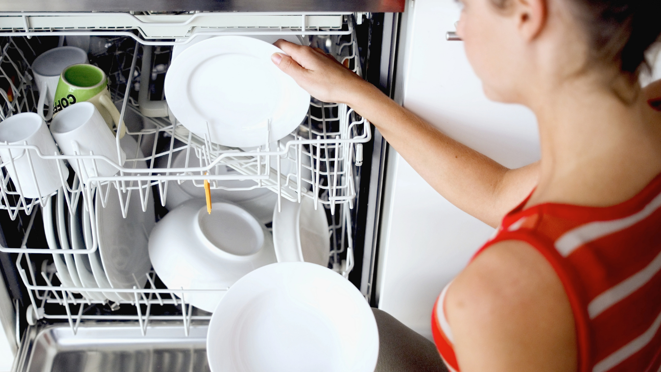 dishwasher open loaded