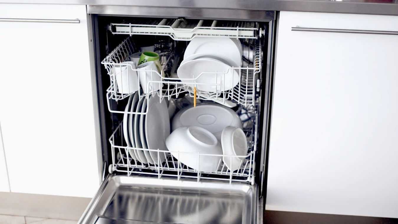 dishwasher open loaded