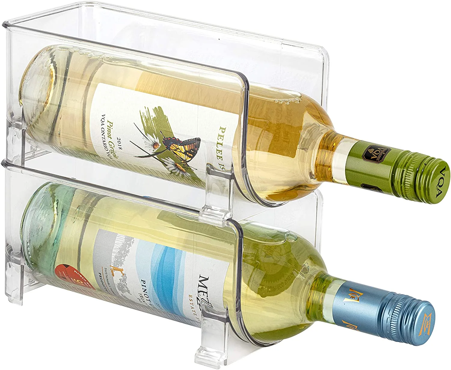 wine bottle holders fridge