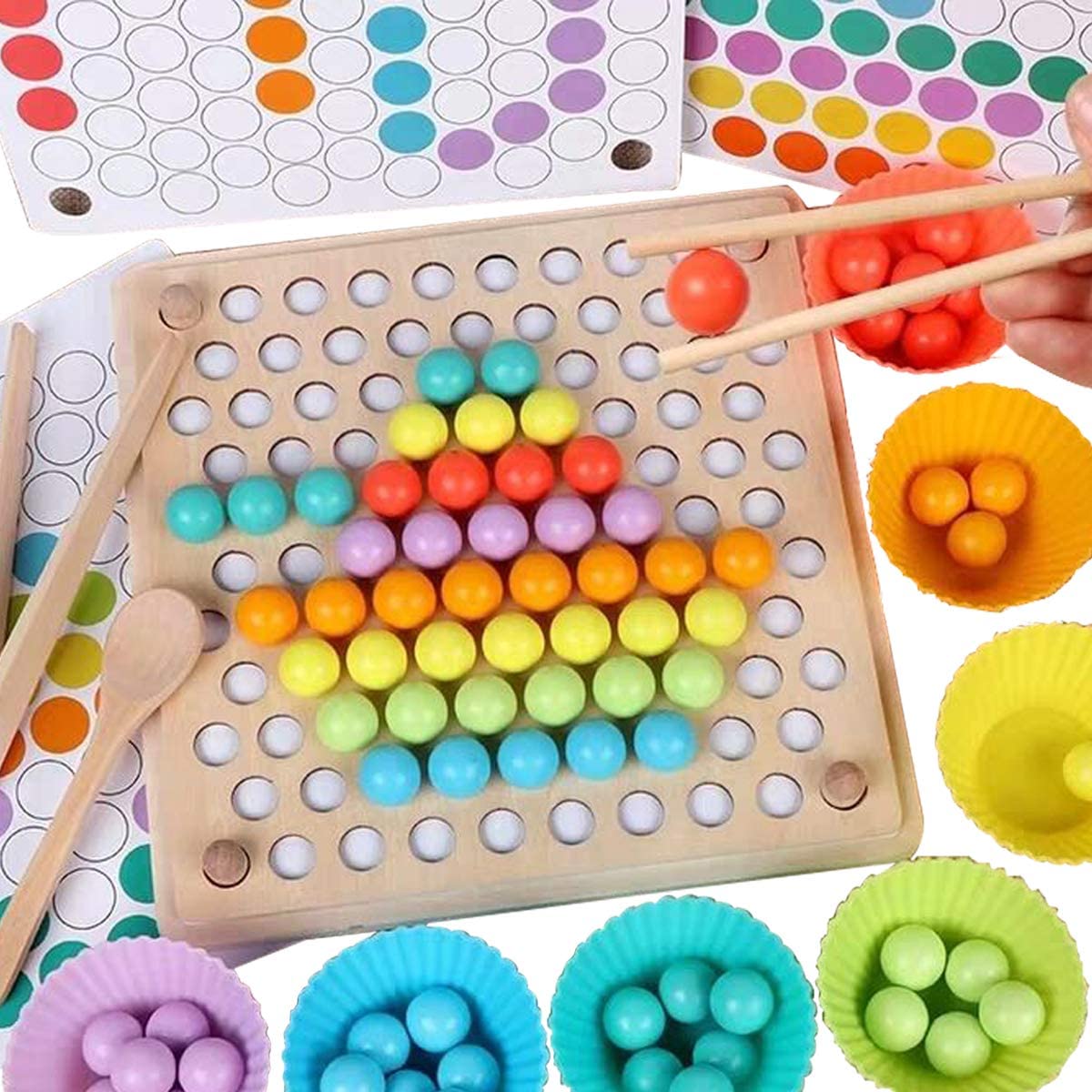 Color sales sorting toy