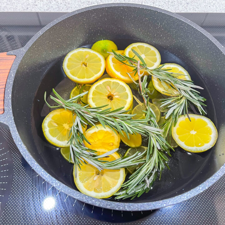 Stovetop Potpourri Recipe: Lemon Lavender Herb Simmer Pot - Get Green Be  Well