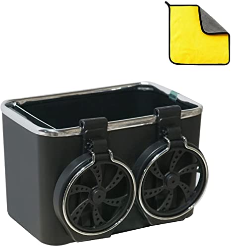 car storage organizers with pop up cup holders