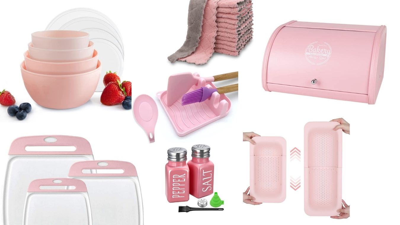 Pink Kitchen For Your Home (These Great Gifts!)