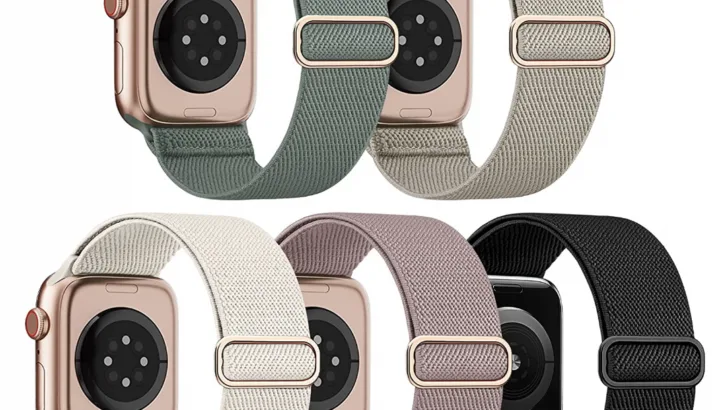 5-Pack Stretchy Apple Watch Bands Deal