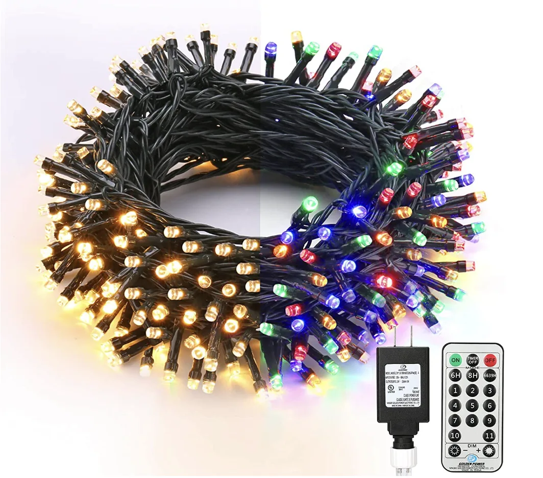 color changing Christmas lights