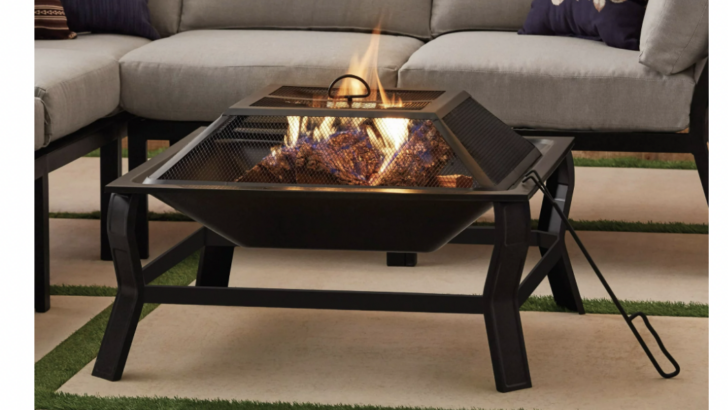 30″ Wood Burning Fire Pit – Regularly $92